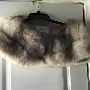 Vintage Norwegian Blue Fox Fur